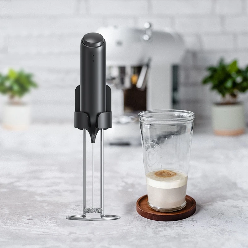 

USB Electric Milk Frother Whisk Handheld Foamer Coffee Maker Egg Beater For Cappuccino Stirrer Portable Food Blender