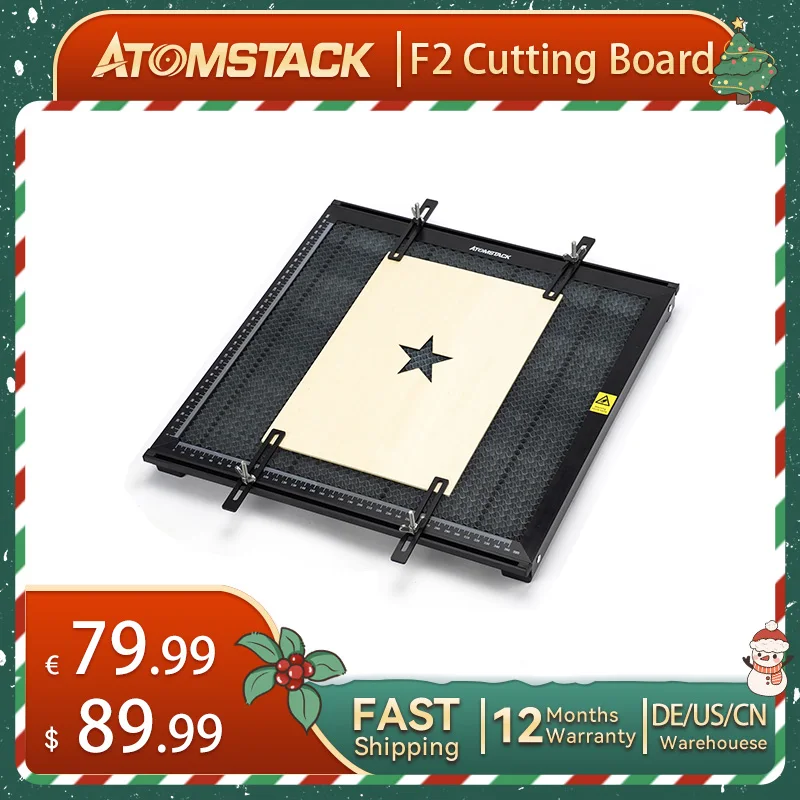 ATOMSTACK F2 F1 Honeycomb Cutting Table 400x400mm for CO2/Diode Laser Engraving Acrylic Wood Cutting Platform Metalwork Woodwork
ATOMSTACK F2 F1 Honeycomb Cutting Table 400x400mm for CO2/Diode Laser Engraving Acrylic Wood Cutting Platform Metalwork Woodwork