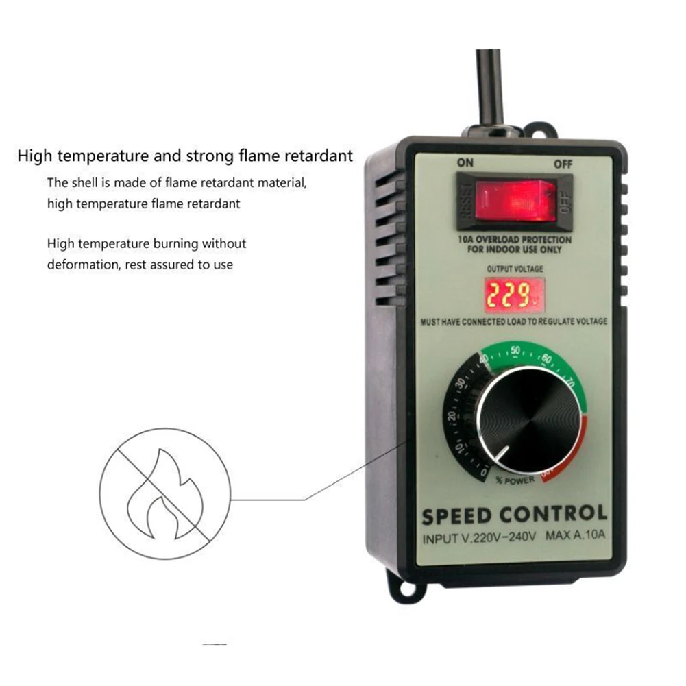 Angle Grinder Governor Speed Controller Switch AC220V~250V 4000W Maximum Power Hand Drill Polishing Fan Stepless Power Tool
Angle Grinder Governor Speed Controller Switch AC220V~250V 4000W Maximum Power Hand Drill Polishing Fan Stepless Power Tool
