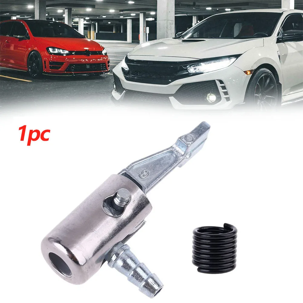 Connector Inflator Pump Adapter W/ Spring Metal Replacement Silver Accessories For Car Bike Hose Valve Durable
Connector Inflator Pump Adapter W/ Spring Metal Replacement Silver Accessories For Car Bike Hose Valve Durable
