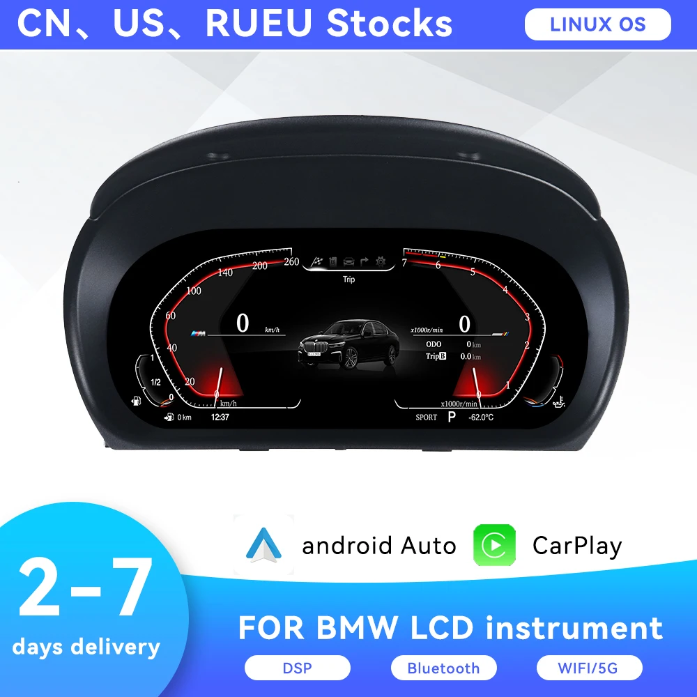 12.3 Inch Screen For BMW E90 Car Digital Dashboard Panel Virtual Instrument Cluster Cockpit LCD Speedometer Parts
12.3 Inch Screen For BMW E90 Car Digital Dashboard Panel Virtual Instrument Cluster Cockpit LCD Speedometer Parts