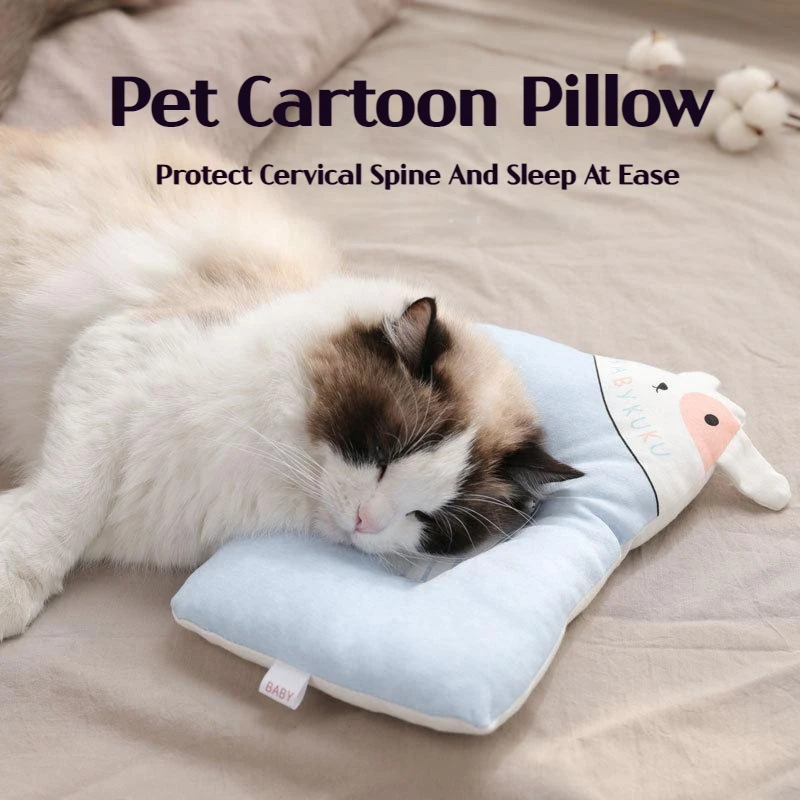 Pet Pillow Soft Protects Cervical Neck Deep Sleep Dog Square Pillow Cat Pillow Cartoon Cat Head Pillow Dog Sleep Pillow
Pet Pillow Soft Protects Cervical Neck Deep Sleep Dog Square Pillow Cat Pillow Cartoon Cat Head Pillow Dog Sleep Pillow