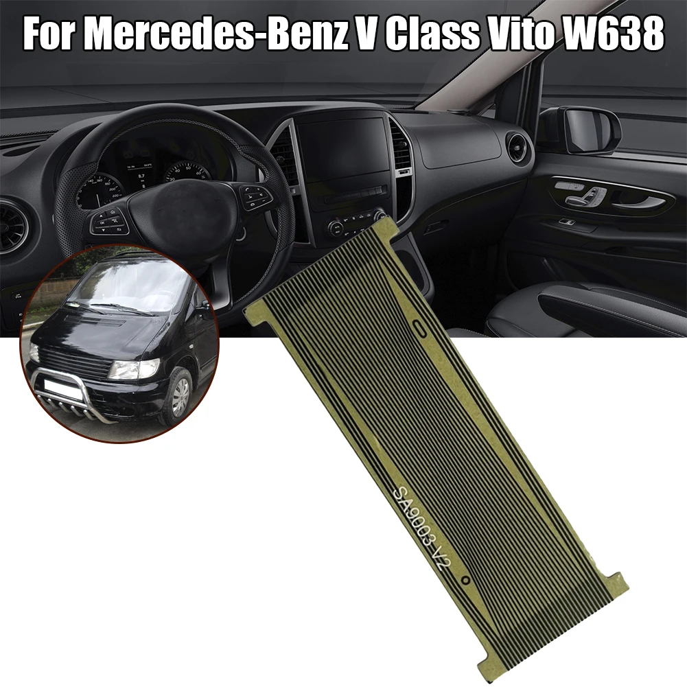1pc New LCD Instrument Cluster Ribbon Cable Screen Pixel Repair Suitable For Benz V Class Vito W638 ABS+electronic Components
1pc New LCD Instrument Cluster Ribbon Cable Screen Pixel Repair Suitable For Benz V Class Vito W638 ABS+electronic Components