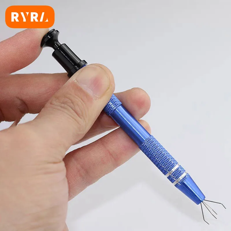 

Four Claw Electronic Component Grabber IC Extractor Pickup BGA Chip Picker Patch IC Suck Pen Electronic Repair Tools Dropship