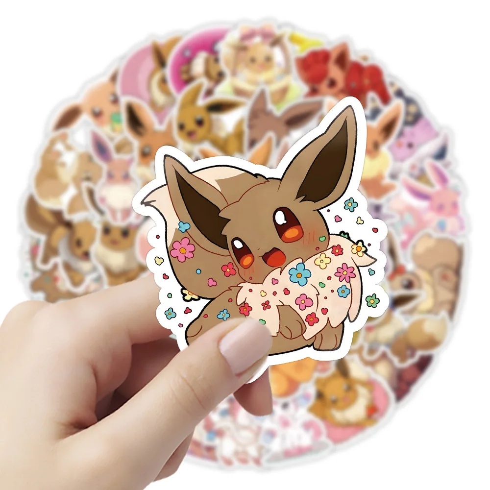 50pc Pokemon DIY anime figure kawaii Eevee graffiti stickers luggage skateboard helmet waterproof stickers kids stickers toys
50pc Pokemon DIY anime figure kawaii Eevee graffiti stickers luggage skateboard helmet waterproof stickers kids stickers toys