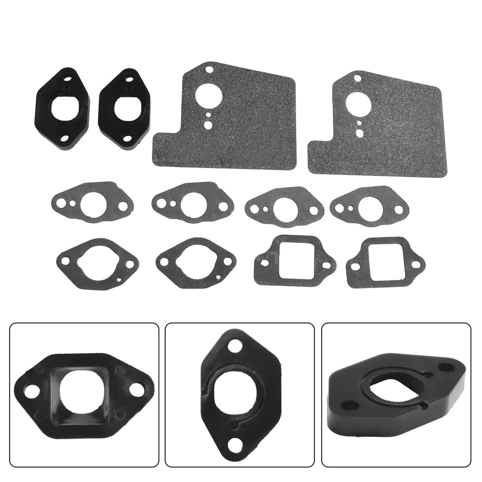 Boost Engine Performance With High Grade Carburetor Insulator Gasket Kit For Honda GCV190 GSV190 GCV160A Engine Set Of 2!
Boost Engine Performance With High Grade Carburetor Insulator Gasket Kit For Honda GCV190 GSV190 GCV160A Engine Set Of 2!