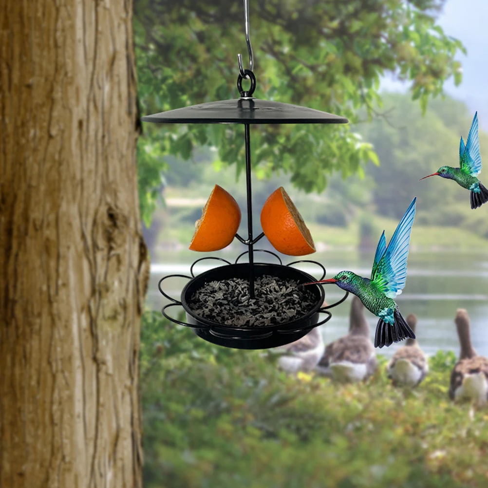Outdoor fruit planting rainproof assembly bird feeder yard iron hummingbird small bird feeder
Outdoor fruit planting rainproof assembly bird feeder yard iron hummingbird small bird feeder