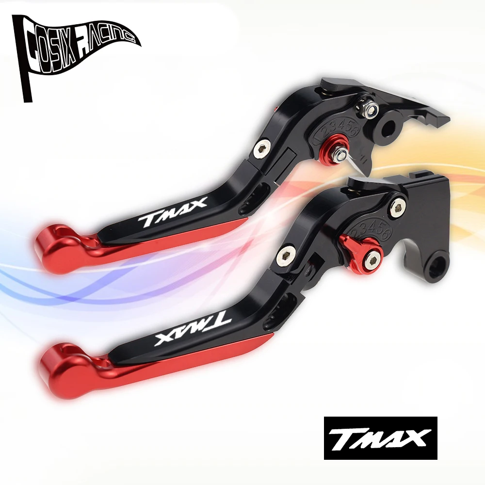 

Fit For TMAX 500 TMAX 530 DX/SX TMAX 560 Motorcycle CNC Accessories Folding Extendable Brake Clutch Levers Adjustable Handle Set