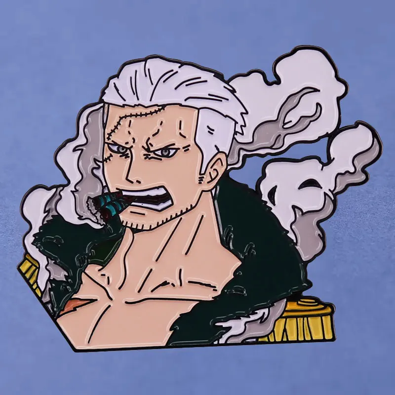 Anime One Piece Smoker Lapel Pins Backpack Jeans Enamel Brooch Pin Women Fashion Jewelry Gifts Pirate Ship Cartoon Badges
Anime One Piece Smoker Lapel Pins Backpack Jeans Enamel Brooch Pin Women Fashion Jewelry Gifts Pirate Ship Cartoon Badges