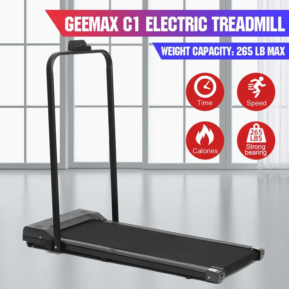 Geemax 2-in-1 Multifunctional Foldable Treadmills Mini Fitness Indoor Exercise Equipment Gym Folding House Fitness Treadmills
Geemax 2-in-1 Multifunctional Foldable Treadmills Mini Fitness Indoor Exercise Equipment Gym Folding House Fitness Treadmills