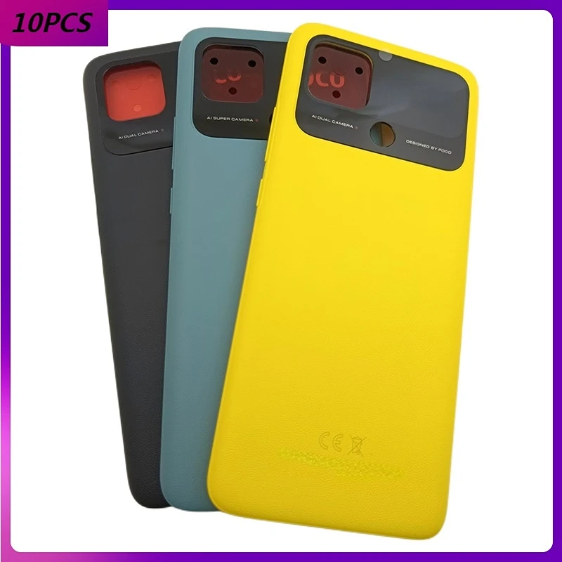 10Pcs Original For Xiaomi Poco C40 Battery Cover Back Panel Rear Door Case With Power Volume button For Poco C40 Battery cover
10Pcs Original For Xiaomi Poco C40 Battery Cover Back Panel Rear Door Case With Power Volume button For Poco C40 Battery cover