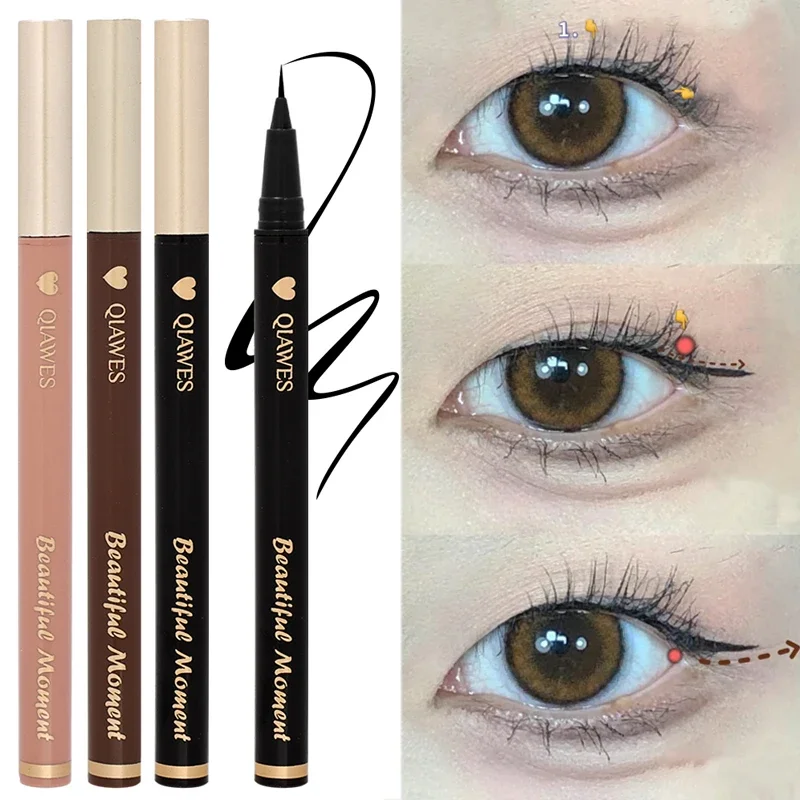

Ultra-thin Lower Eyelash Pen Makeup Quick Dry Liquid Eyeliner Waterproof Lasting Matte Lying Silkworm Eye Liner Pencil Cosmetics