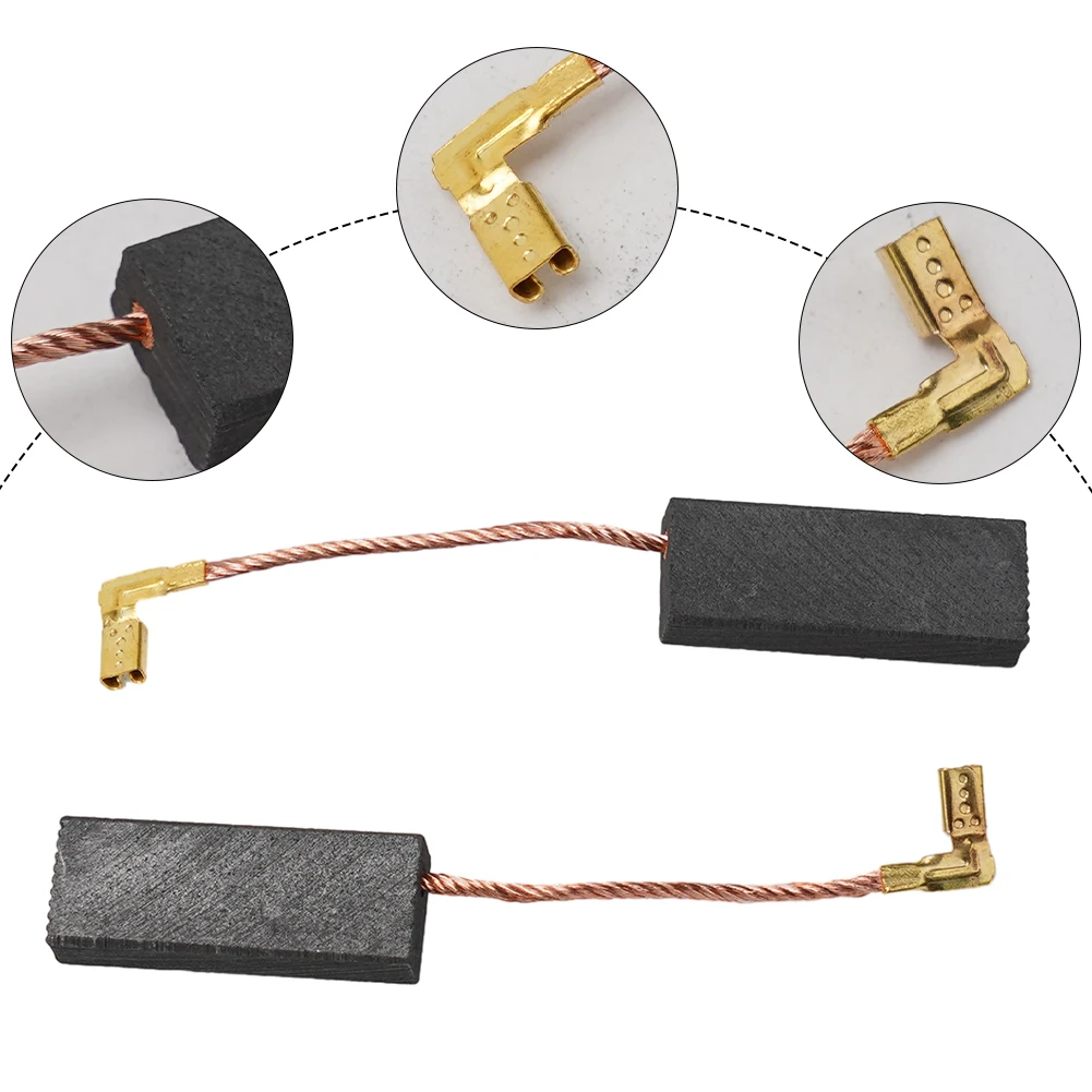 Power Tools 2pcs Carbon Brushes Replace For McCulloch 2200 Motors Parts Springs 350 400 X73 6.2*11.2*29mm
Power Tools 2pcs Carbon Brushes Replace For McCulloch 2200 Motors Parts Springs 350 400 X73 6.2*11.2*29mm