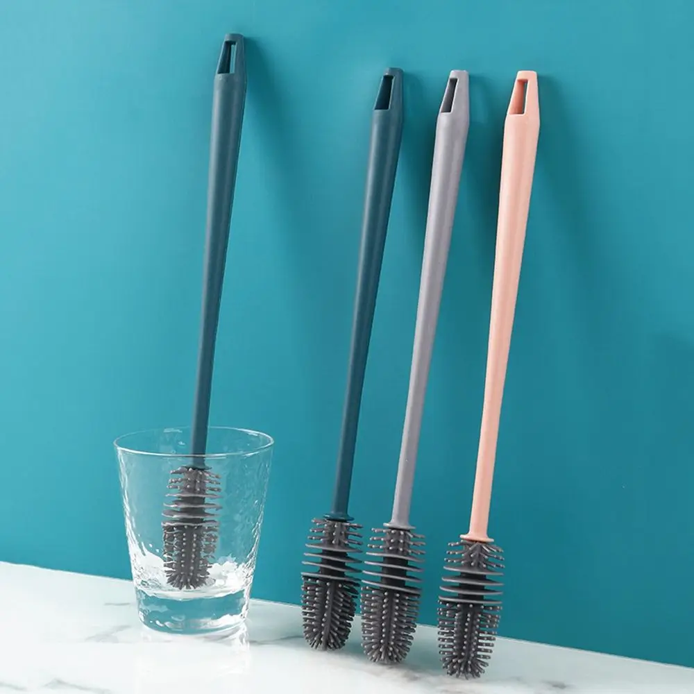 for Smaller Diameter Bottle Household Silicone with Long Handle Cleaning Brush Bottle Brush Bottle Scrubber Cup Cleaning Tools
for Smaller Diameter Bottle Household Silicone with Long Handle Cleaning Brush Bottle Brush Bottle Scrubber Cup Cleaning Tools