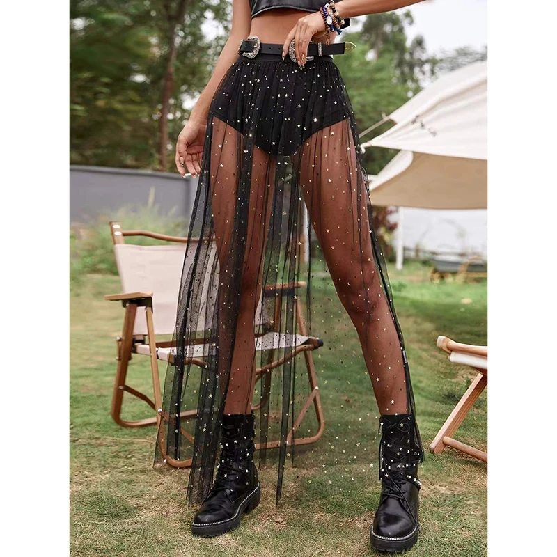Echoine Women Gauze High Waist See Through Lace Package Hip maxi Skirts Fashion streets Party nightclub Sexy Y2k Pleated Skirt
Echoine Women Gauze High Waist See Through Lace Package Hip maxi Skirts Fashion streets Party nightclub Sexy Y2k Pleated Skirt