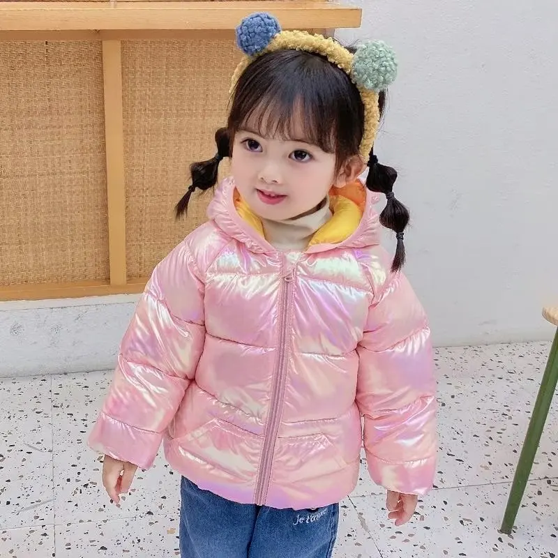 

New Winter Down cotton Jacket Girls Waterproof Hooded Coat Children Outerwear Clothing Boys clothes Kids Parka Snowsuit