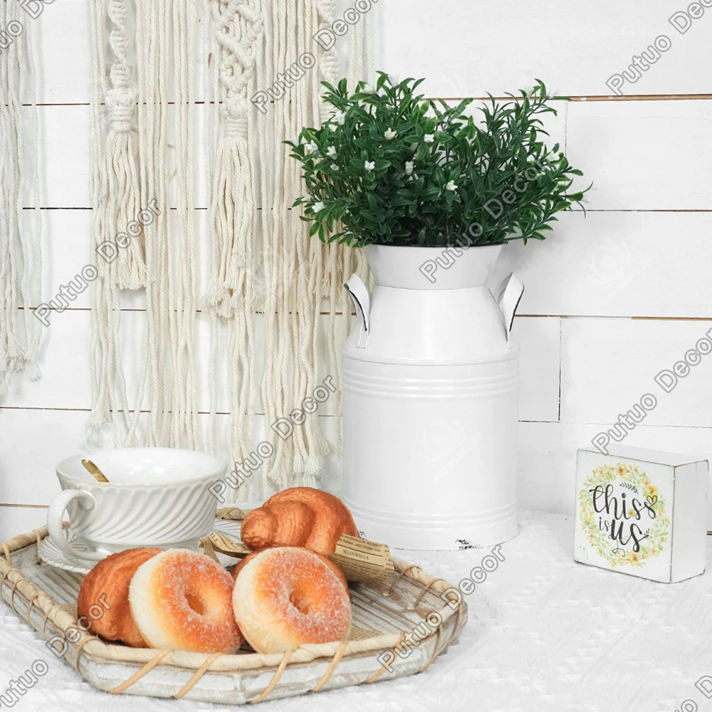 Putuo Decor 1pc Classic and Minimalist Flower Arrangement Kettle - Metal Flower Vases for Home Elegance and Gift Joy
Putuo Decor 1pc Classic and Minimalist Flower Arrangement Kettle - Metal Flower Vases for Home Elegance and Gift Joy