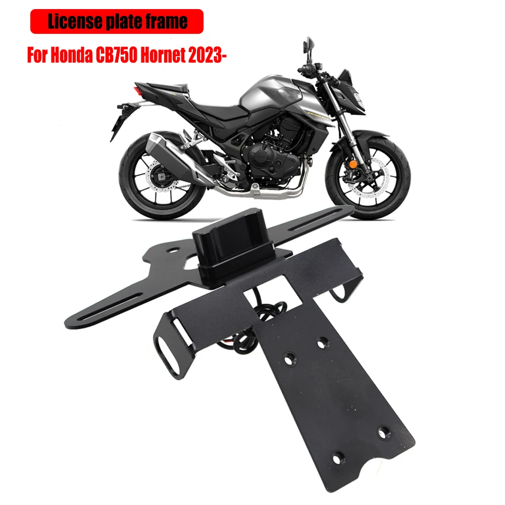 

For Honda CB750 CB 750 Hornet 2023 Motorcycle Tail Tidy Fender Eliminator Rear License Plate Holder Bracket Led Light