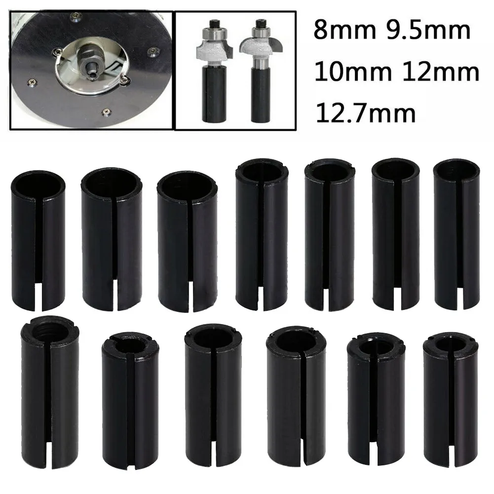 Router Bit Adapter Collet 6 6.35 8 10 12 12.7mm CNC Milling Cutter Precision Chuck End Mill Adapter Machine Tool Holder
Router Bit Adapter Collet 6 6.35 8 10 12 12.7mm CNC Milling Cutter Precision Chuck End Mill Adapter Machine Tool Holder
