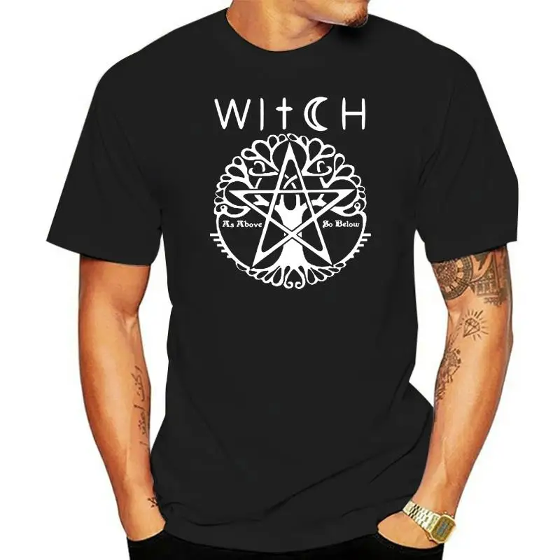 

Print casual men clothing WITCH - WICCA PAGAN AND WITCHCRAFT T SHIRT AND MERCHANDISE T-Shirt Merry Christmas T-shirt