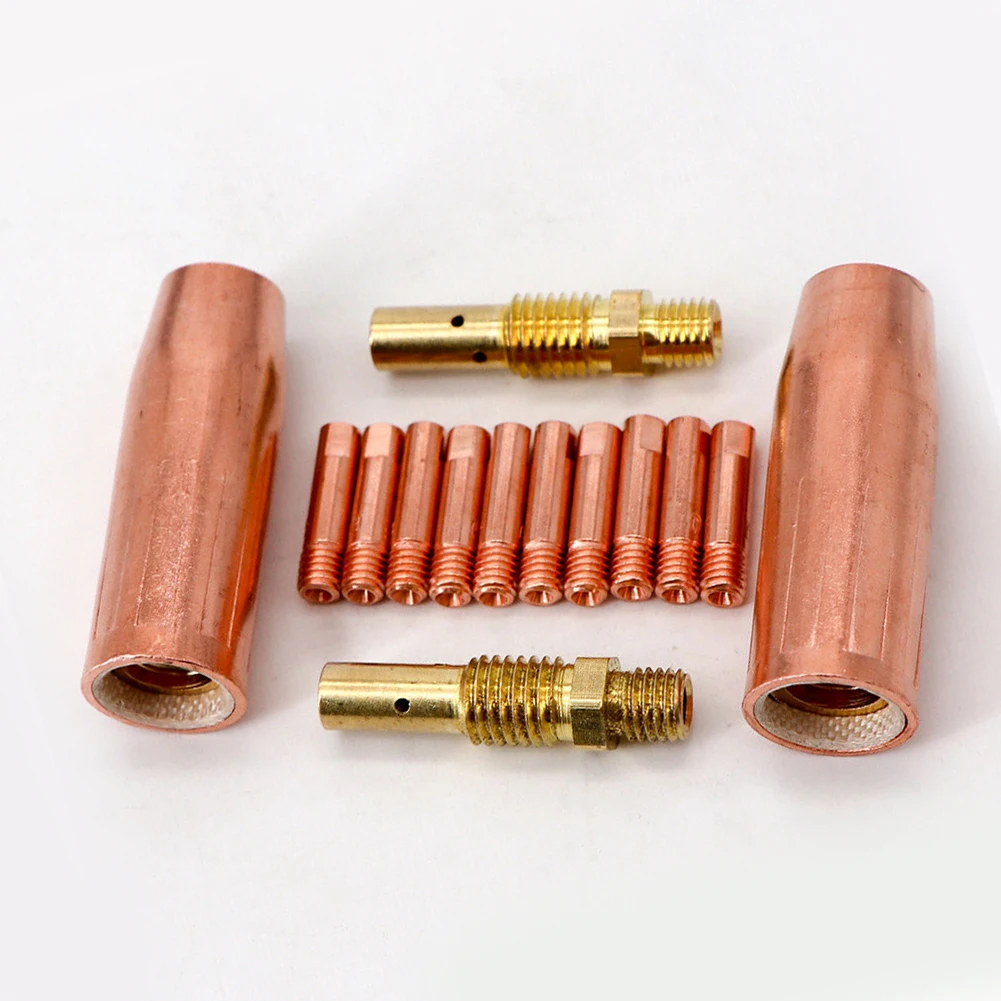 14 Pcs MIG Welding Kit 0.035 Solder Iron For Welding Equipment M3 Torch Nozzle Accessories Consumables Durable
14 Pcs MIG Welding Kit 0.035 Solder Iron For Welding Equipment M3 Torch Nozzle Accessories Consumables Durable