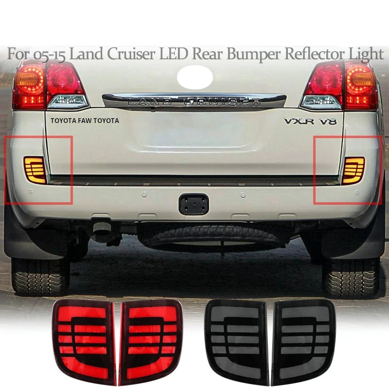 Suitable For Modification Of The 05-15 Toyota Land Cruiser Rear Bumper Lights, Brake Flash, Turn Signal, Water Mist Tail Li
Suitable For Modification Of The 05-15 Toyota Land Cruiser Rear Bumper Lights, Brake Flash, Turn Signal, Water Mist Tail Li