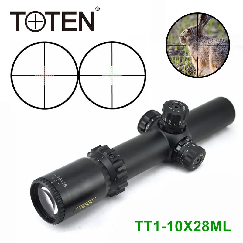 TOTEN 1-10x28 Hunting Tactical Red Dot Rifle Scope Spyglass Optical Sight Riflescope Laser Pointer Shooting Tactical Accessories
TOTEN 1-10x28 Hunting Tactical Red Dot Rifle Scope Spyglass Optical Sight Riflescope Laser Pointer Shooting Tactical Accessories