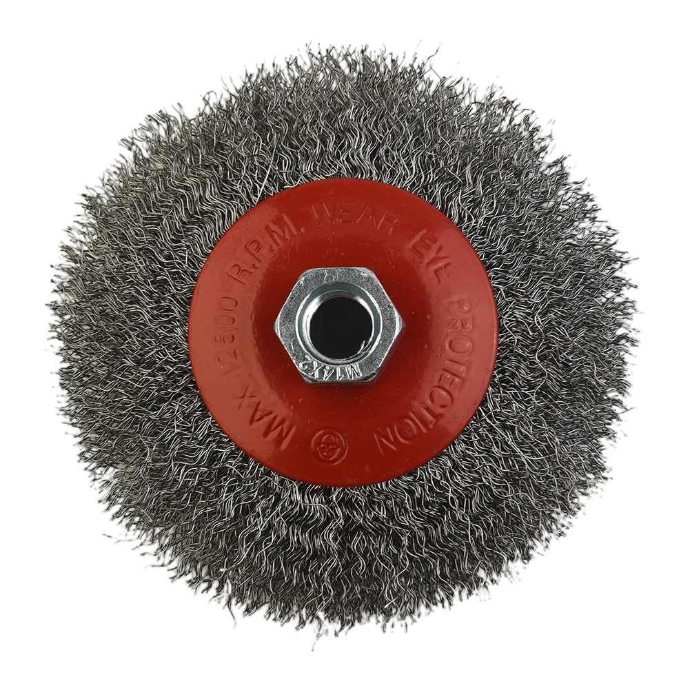 1pc 100mm Wire Stainless Steel Bevel Brush Cleaning Tools Deburring Tools Power Tools Accessories For M14 Thread Angle Grinder
1pc 100mm Wire Stainless Steel Bevel Brush Cleaning Tools Deburring Tools Power Tools Accessories For M14 Thread Angle Grinder