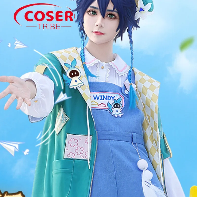 COSER TRIBE, Аниме игра Genshin Impact wendi, повседневная одежда, милый карнавальный костюм, полный комплект
COSER TRIBE, Аниме игра Genshin Impact wendi, повседневная одежда, милый карнавальный костюм, полный комплект