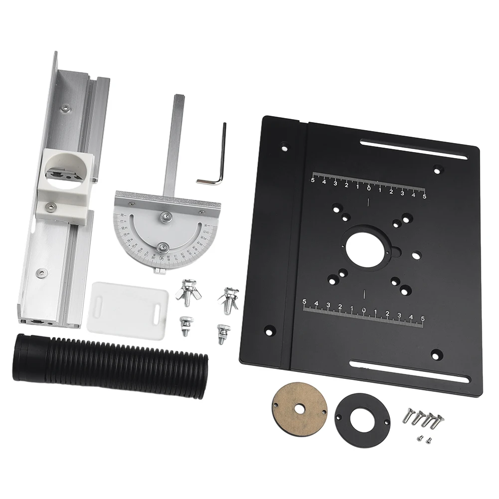 High Quality Edger Edger Lifting Table Router Table Silve Trimmer Woodworking Tools 9.4 X 7.9in Aluminum Alloy
High Quality Edger Edger Lifting Table Router Table Silve Trimmer Woodworking Tools 9.4 X 7.9in Aluminum Alloy