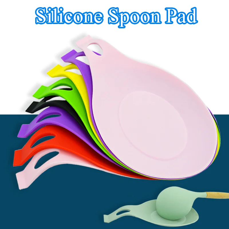 Silicone Insulated Spoon Holder, Heat Resistant Placemat, Drink Glass Coaster, Cutlery Shelving, Kitchen Tools
Silicone Insulated Spoon Holder, Heat Resistant Placemat, Drink Glass Coaster, Cutlery Shelving, Kitchen Tools