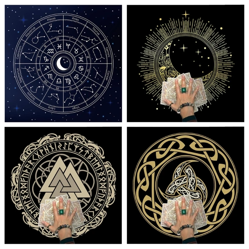 2024 New Tarot Card Tablecloth Square Flannel Tarot Tablecloth Board Game Astrology Oracles Pad Divination Altar Tarot
2024 New Tarot Card Tablecloth Square Flannel Tarot Tablecloth Board Game Astrology Oracles Pad Divination Altar Tarot