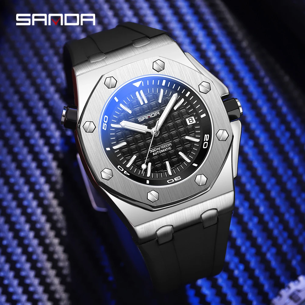 SANDA Watches for Men Luxury Man Wristwatch Silicone Strap Analog Quartz Business Watches Casual Sports Clock
SANDA Watches for Men Luxury Man Wristwatch Silicone Strap Analog Quartz Business Watches Casual Sports Clock