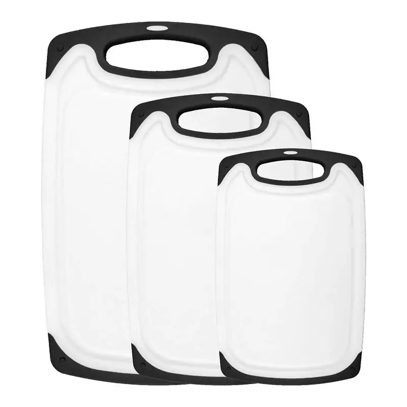Chopping Board Set 3pcs Meat Chopping Boards With Double Sides For Chopping Dicing Slicing And Cutting Food Meat Fruit Vegetable
Chopping Board Set 3pcs Meat Chopping Boards With Double Sides For Chopping Dicing Slicing And Cutting Food Meat Fruit Vegetable