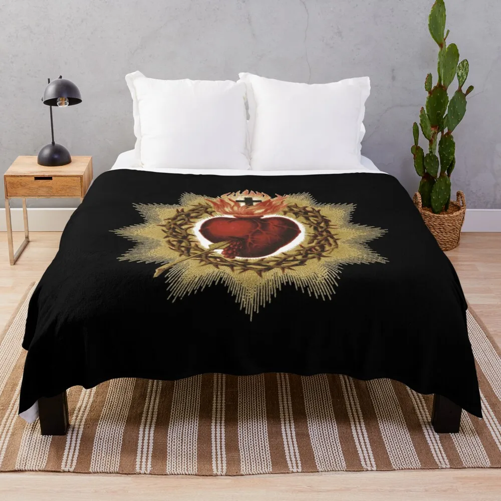 Sacred Heart of Jesus Catholic Throw Blanket retro blankets Ultra-Soft Micro Fleece
Sacred Heart of Jesus Catholic Throw Blanket retro blankets Ultra-Soft Micro Fleece