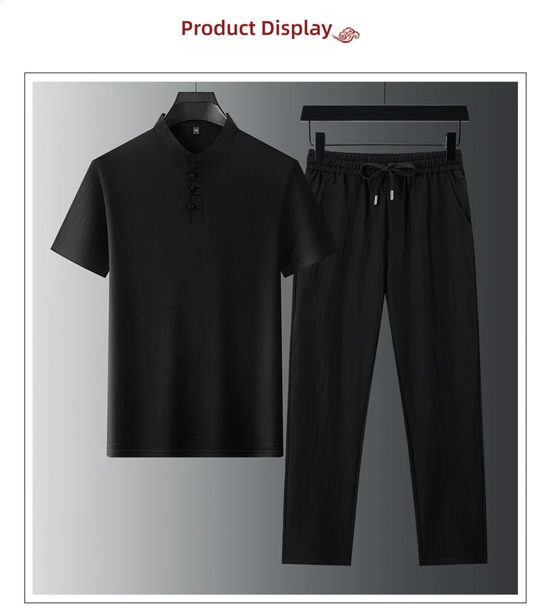 أعلى درجة التكنولوجيا النسيج تي شيرت + عموم العلامة التجارية الجديدة الصيف قصيرة 2 قطعة الرجال مجموعات موضة عادية 2025 دعوى الزي ملابس للرجال أعلى درجة التكنولوجيا النسيج تي شيرت + عموم العلامة التجارية الجديدة الصيف قصيرة 2 قطعة الرجال مجموعات موضة عادية 2025 دعوى الزي ملابس للرجال