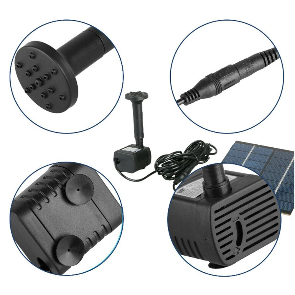 Floating Solar Fountain Garden Waterfall Fountain Pool Pond Bird Bath Solar Panel Water Pump Garden Decoration Powered Fountain
Floating Solar Fountain Garden Waterfall Fountain Pool Pond Bird Bath Solar Panel Water Pump Garden Decoration Powered Fountain