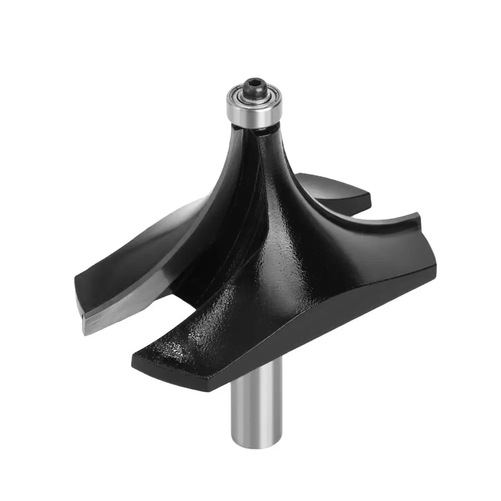 1/2inch Shank Carbide Alloy Round Router Bit for Woodworking, Tungsten Alloy Round Cutter for Producing Smooth 
1/2inch Shank Carbide Alloy Round Router Bit for Woodworking, Tungsten Alloy Round Cutter for Producing Smooth