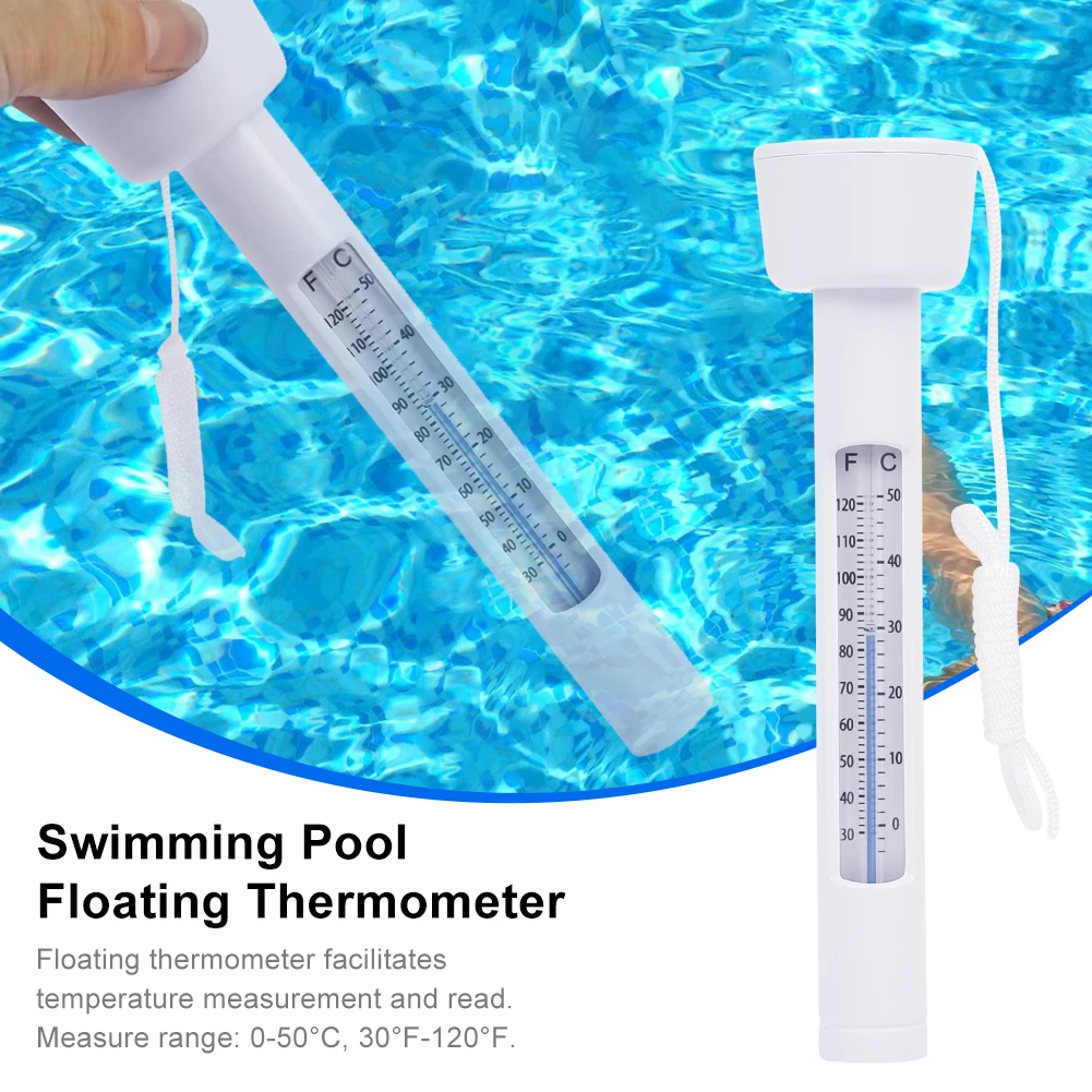 1PCS Swimming Pool Floating Thermometer Fish Ponds Water Temperature Measuring Tool Hot Tub Spa Aquarium Pool Accessories
1PCS Swimming Pool Floating Thermometer Fish Ponds Water Temperature Measuring Tool Hot Tub Spa Aquarium Pool Accessories