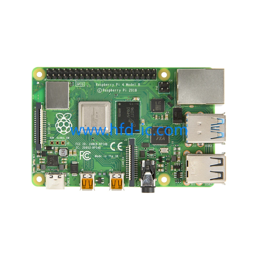 

2GB E14 Pi 4 Model 4B BCM2711 Quad-core Cortex-A72 1.5GHz 2GB RAM with Dual Band WIFI Support POE