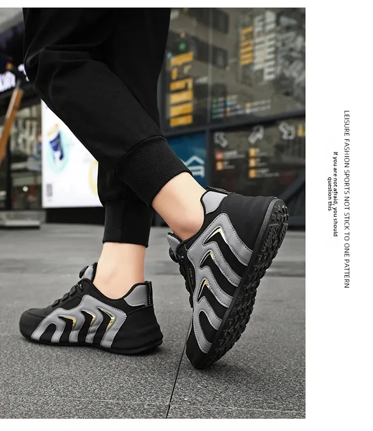 Men's Handmade Casual Sports Shoes Spring 2025 Lightweight Luxury Flat Sole Comfortable Versatile Fashionable Dad Trendy Shoes Men's Handmade Casual Sports Shoes Spring 2025 Lightweight Luxury Flat Sole Comfortable Versatile Fashionable Dad Trendy Shoes
