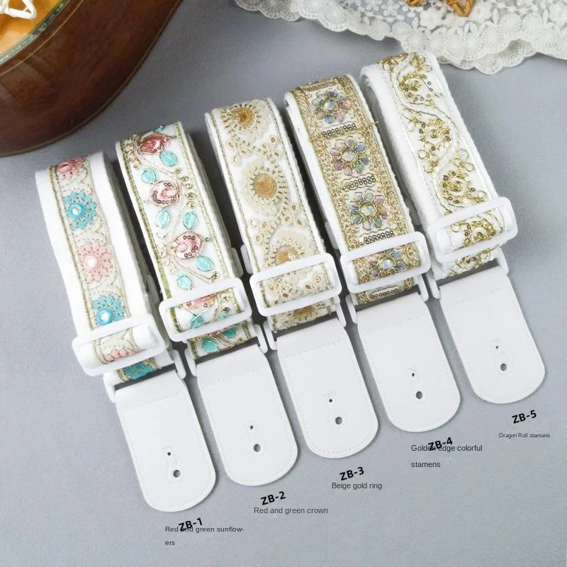1Pc Guitar Strap Folk Wooden Electric Guitar Professional Accessories Classical Universal Pearl Shell Exquisite Guitar Strap
1Pc Guitar Strap Folk Wooden Electric Guitar Professional Accessories Classical Universal Pearl Shell Exquisite Guitar Strap