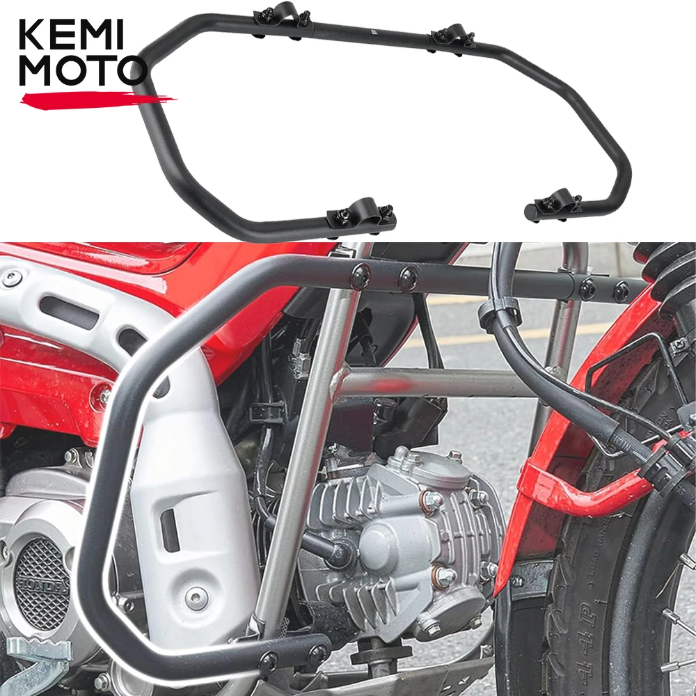 Противоударный бампер для Honda Trail 125 Hunter Cub 2021 2023 CT125, защитные детали для мотоциклетного оборудования
Противоударный бампер для Honda Trail 125 Hunter Cub 2021 2023 CT125, защитные детали для мотоциклетного оборудования