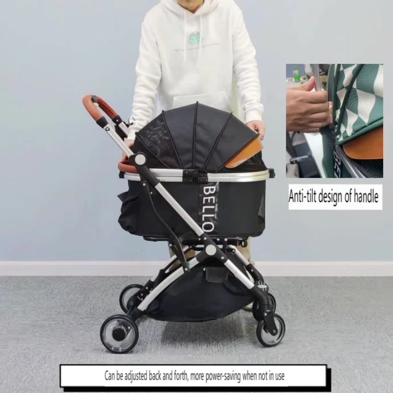 Detachable Pet Stroller Aluminium Alloy Dog Trolley for Corgi Teddy Cat Cart Load Bearing 15kg Dog Strollers for Small Dogs
Detachable Pet Stroller Aluminium Alloy Dog Trolley for Corgi Teddy Cat Cart Load Bearing 15kg Dog Strollers for Small Dogs