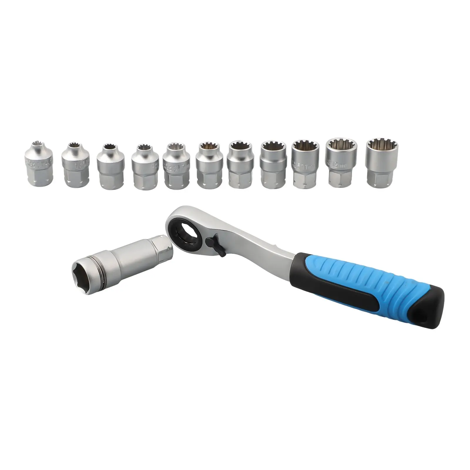 29pcs Socket Wrench Kit Core Ratchet Chrome vanadium Steel Comfortable Handle DIY Repair Tool Set for Home & Automotive
29pcs Socket Wrench Kit Core Ratchet Chrome vanadium Steel Comfortable Handle DIY Repair Tool Set for Home & Automotive
