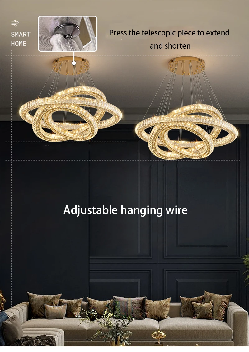 Janice Chandelier Mod