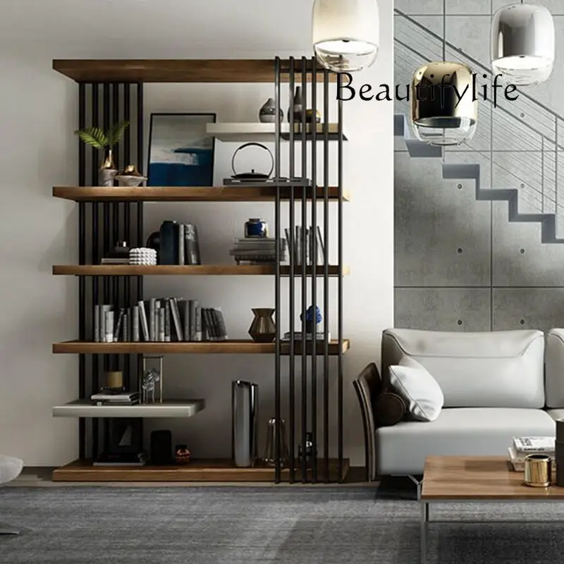 Italian Bookshelf Display Cabinet Modern Minimalist Nordic Walnut Combined Bookcase File Cabinet
Italian Bookshelf Display Cabinet Modern Minimalist Nordic Walnut Combined Bookcase File Cabinet
