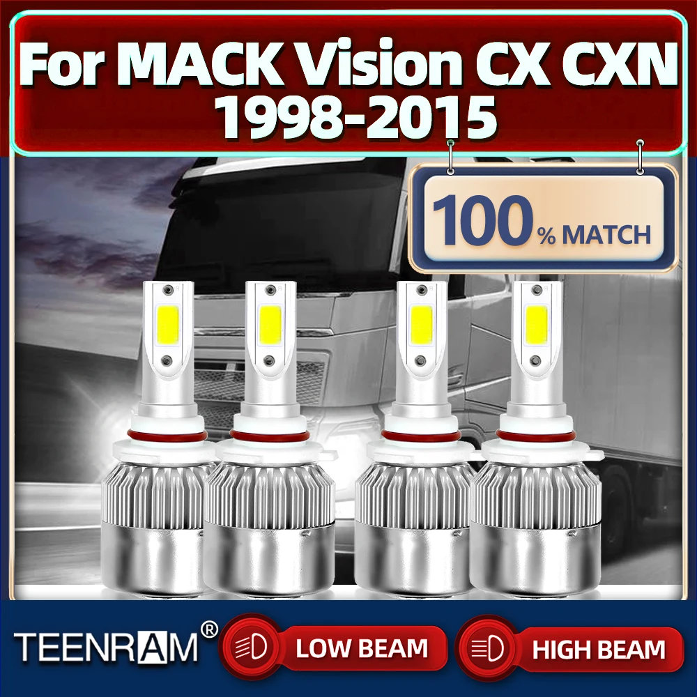 40000LM LED Canbus Car Headlights Bulbs HB3 9005 HB4 9006 Truck Lamp 6000K For MACK Vision CX CXN 1998-2011 2012 2013 2014 2015
40000LM LED Canbus Car Headlights Bulbs HB3 9005 HB4 9006 Truck Lamp 6000K For MACK Vision CX CXN 1998-2011 2012 2013 2014 2015