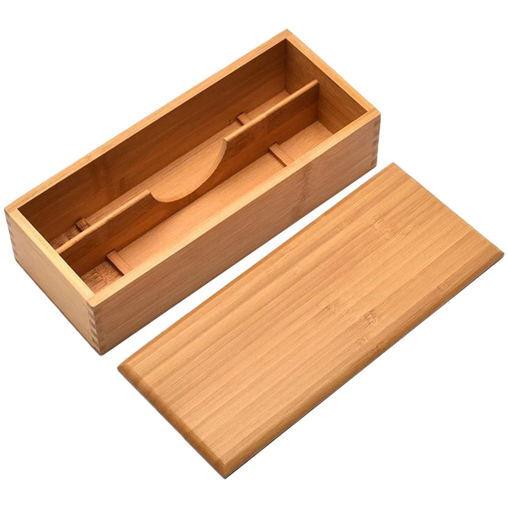 Cutlery Storage Box Bamboo Silverware Organizer with Lid Small Countertop Camping Flatware
Cutlery Storage Box Bamboo Silverware Organizer with Lid Small Countertop Camping Flatware
