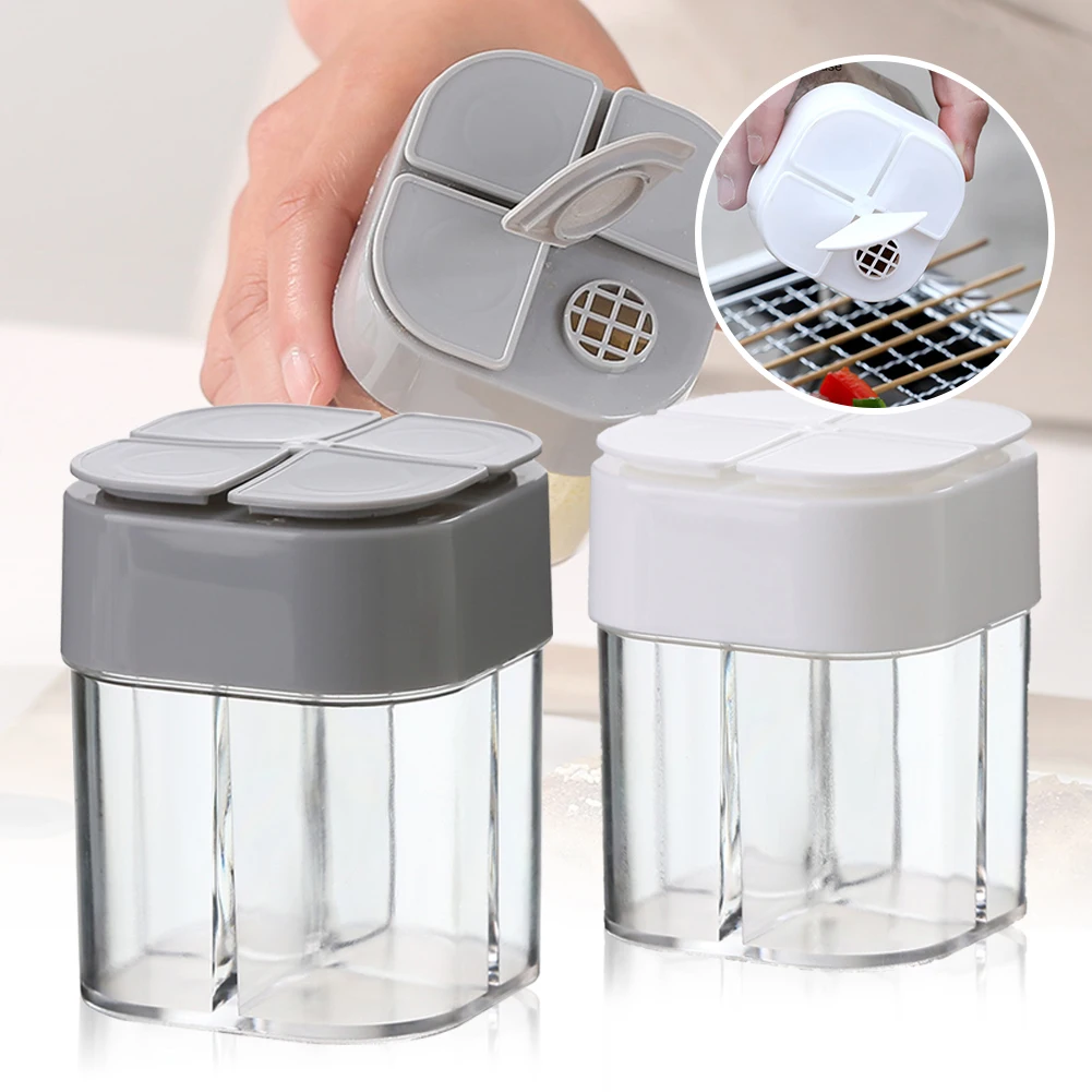 4 in 1 Spice Container BBQ Seasoning Jar Spice Organizer Bottle Spice Dispenser Seasoning Container Kitchen Gadget Sets
4 in 1 Spice Container BBQ Seasoning Jar Spice Organizer Bottle Spice Dispenser Seasoning Container Kitchen Gadget Sets